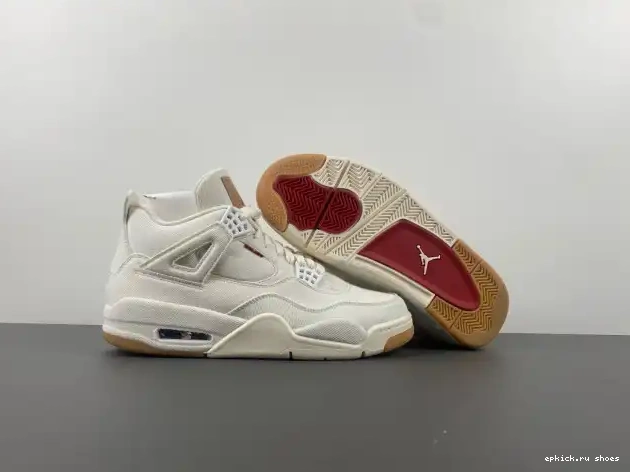 Cheap Jordan x AO2571-100 'White' Levi's 4 Air 0519